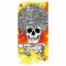 Bandana BUFF afro skull poliestere   universale