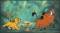 Stopuvex Parasole posteriore Lion King dim.90x50cm