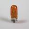 Glass bulb T10 wedge base type 12 Volt 5 Watt socket W2,1x9,5d glass amber