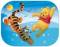 Tendine parasole laterale Winnie the Pooh e Tigro 2PZ. cod. 28105