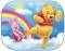 Tendine parasole laterale Winnie the Pooh e Pimpi 2PZ. cod. 28106