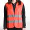 Gilet ad alta visibilit� Arancione omologato EN371