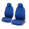 Coppia fodere auto trapuntate ''MAXI'' blu - 2 pezzi