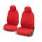 Coppia fodere auto trapuntate ''MAXI'' rosso - 2 pezzi