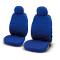 Coppia fodere auto trapuntate ''MAXI'' blu scuro - 2 pezzi