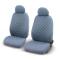 Coppia fodere auto trapuntate ''TENDER'' grigie - 2 pezzi