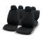 Completo fodere auto trapuntate ''TENDER SET'' nero