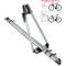 Porta bicicletta tetto con chiave antifurto ''CASSIOPEA'' in acciaio + alluminio made in Italy