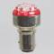 Truck led bulb 24 volt BAY15d  - 12 led red