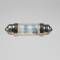 Led auto moto 12 Volt attacco Festoon 10,5x38 - 4 led blu