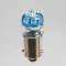 Truck led bulb 24 volt BA9s-T9 - 4 led blue