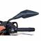 Specchi moto Puig m4 carbon look sinistro 170x70mm
