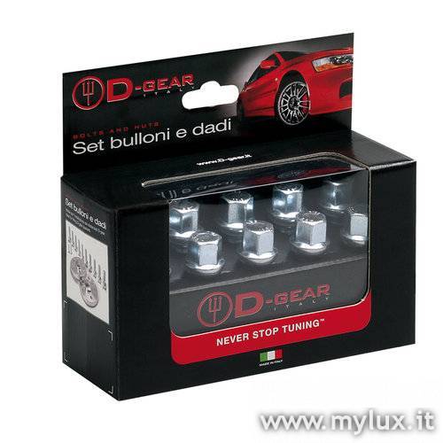Bolts D-gear passo__12x1,5 mm steel conical Lunghezza 40mm Bmw|Chevrolet|